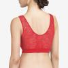 image:imageChantelle Womens Soft Stretch Padded Top with LacePoppy