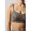 image:imageChantelle Womens Soft Stretch Scoop BraletteLeopard