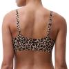 image:imageChantelle Womens Soft Stretch Scoop BraletteLeopard