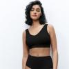 image:imageChantelle Womens Softstretch Padded VNeck BraletteBlack 2 Pack