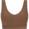 image:imageChantelle Womens Softstretch Padded VNeck BraletteCocoa Brown