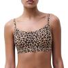 image:imageChantelle Womens Soft Stretch Scoop BraletteLeopard