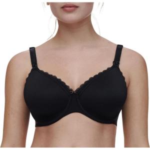 image:imageChantelle Bra for Women C Natural Seamless Unlined Minimizer Bra NudeBlushBlack