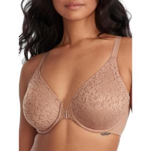 image:imageChantelle Womens Chantelle Norah Comfort Front Closure BraCoffee Latte