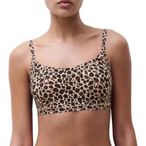 image:imageChantelle Womens Soft Stretch Scoop BraletteLeopard