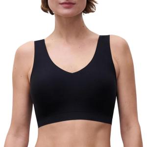 image:imageChantelle Womens Softstretch Padded VNeck BraletteBlack