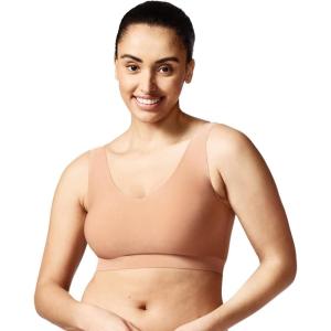 image:imageChantelle Womens Softstretch Padded VNeck BraletteSandalwood