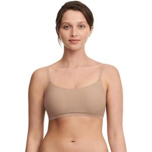 image:imageChantelle Womens Softstretch Scoop Padded BraletteBraCoffee Latte