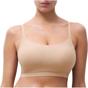 image:imageChantelle Womens Softstretch Scoop Padded BraletteBraUltra Nude