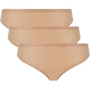 image:imageChantelle Womens Softstretch Seamless ThongUltra Nude 3pack
