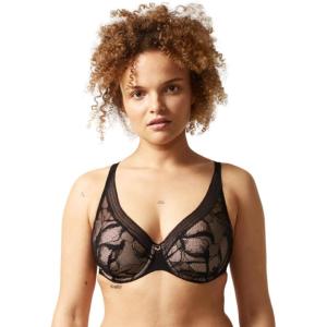 image:imageChantelle Womens True Lace Comfort PlungeBlack