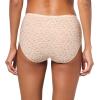 image:imageChantelle Womens Soft Stretch One Size Regular Rise HipsterNorah Nude Print