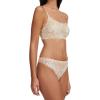 image:imageChantelle Womens Soft Stretch One Size Retro ThongDesert Sand Print