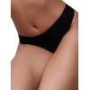 image:imageChantelle Womens Underwear SoftStretch Thong One Size 3 PackBlack