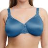 image:imageChantelle Womens Plus Size Hedona Seamless Unlined BraJeans Blue