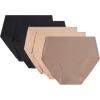 Black  Nude  Nude Blush -5 Pack