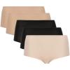 image:imageChantelle womens Softstretch Seamless High Waist Full BriefBlack  Nude  Nude Blush