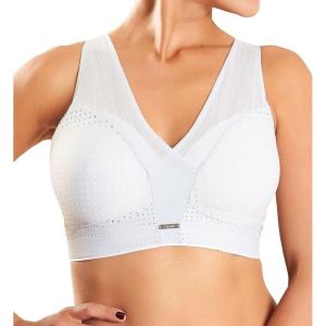 image:imageChantelle Low Impact Wireless Sports Bra BraLight GreyWhite