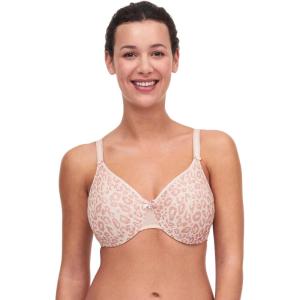 image:imageChantelle Womens C Magnifique Seamless Unlined MinimizerNeutral Leopard