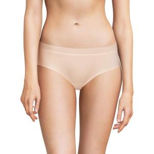 image:imageChantelle Womens Chantelle Soft Stretch Hipster With LaceNude Blush