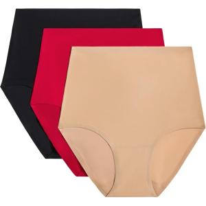image:imageChantelle Womens Soft Stretch One Size High Rise BriefMulti