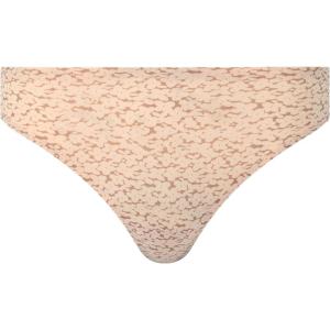 image:imageChantelle Womens Soft Stretch One Size High Rise BriefNude Norah Print