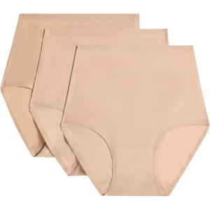image:imageChantelle womens Softstretch Seamless High Waist Full BriefUltra Nude