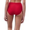 image:imageChantelle Womens Soft Stretch One Size Seamless High Waist Brief3pack Black  Ultra Nude  Poppy Red