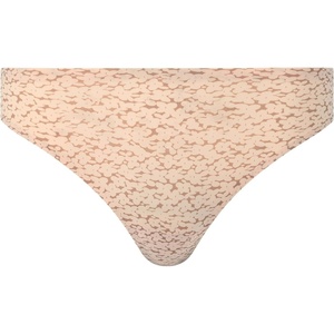 image:imageChantelle Womens Soft Stretch One Size Seamless High Waist BriefNude Norah Print